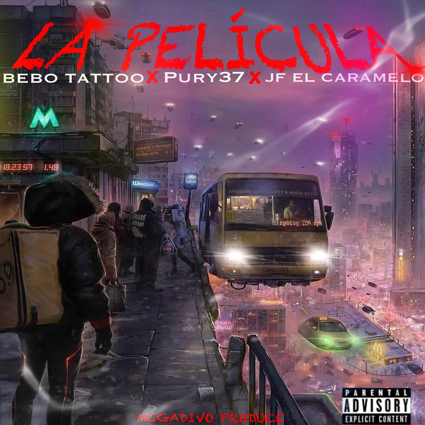 Megadivo Produce ft JF El Caramelo, Pury 37, Bebo Tattoo - La Pelicula (Prod By Megadivo Produce)