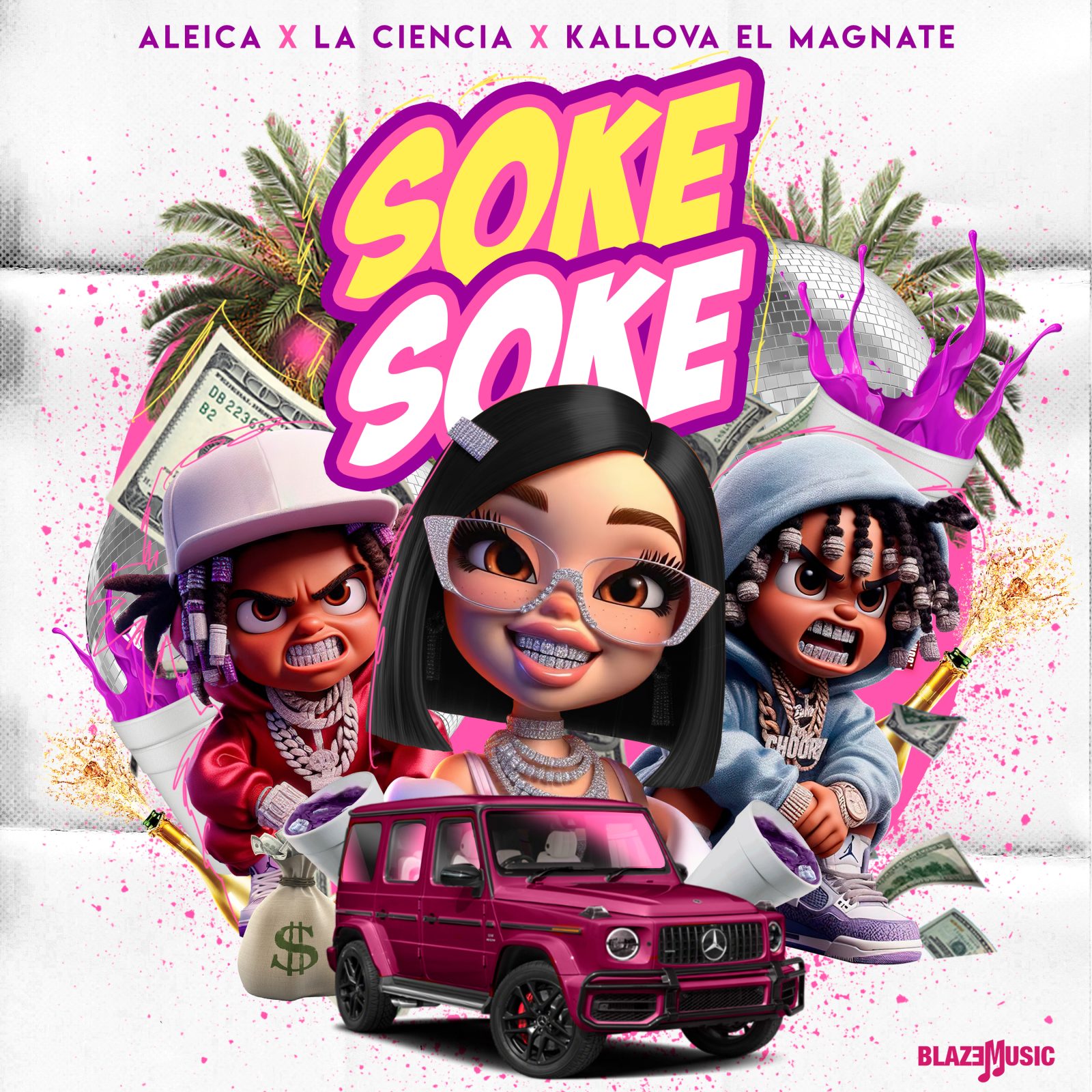 Aleica ft La Ciencia & Kallova El Magnate - Soke Soke (Prod By Zunna)