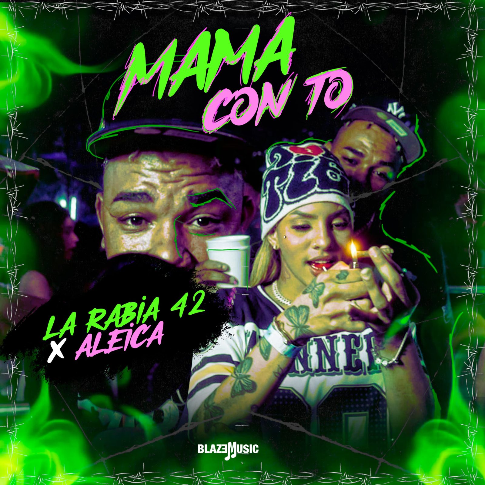 La Rabia 42 ft Aleica - Mama Con To (Prod By DJ Saca)