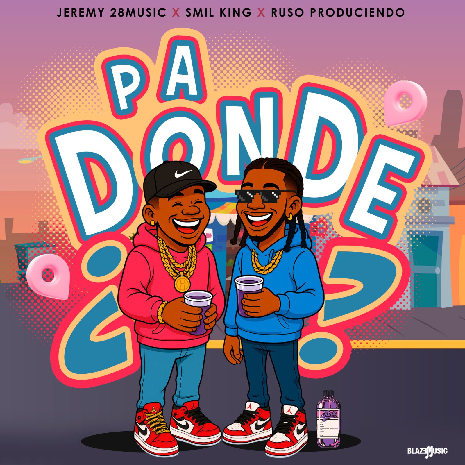 Ruso Produciendo ft Smil King & Jeremy 28music - Pa Donde (Prod By Ruso Produciendo)