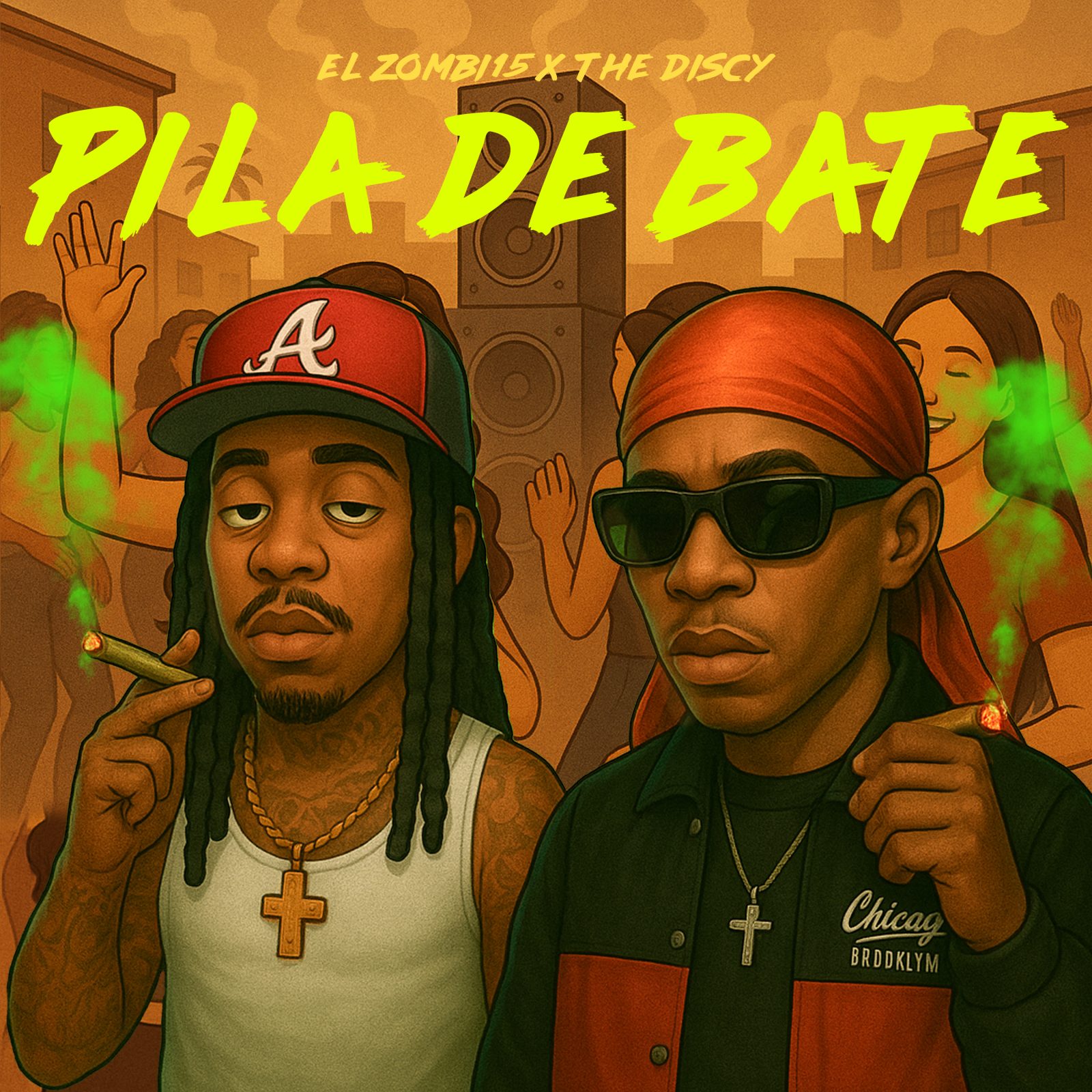 The Discy ft El Zombi15 - Pila De Bate (Prod By Julien Beatz)