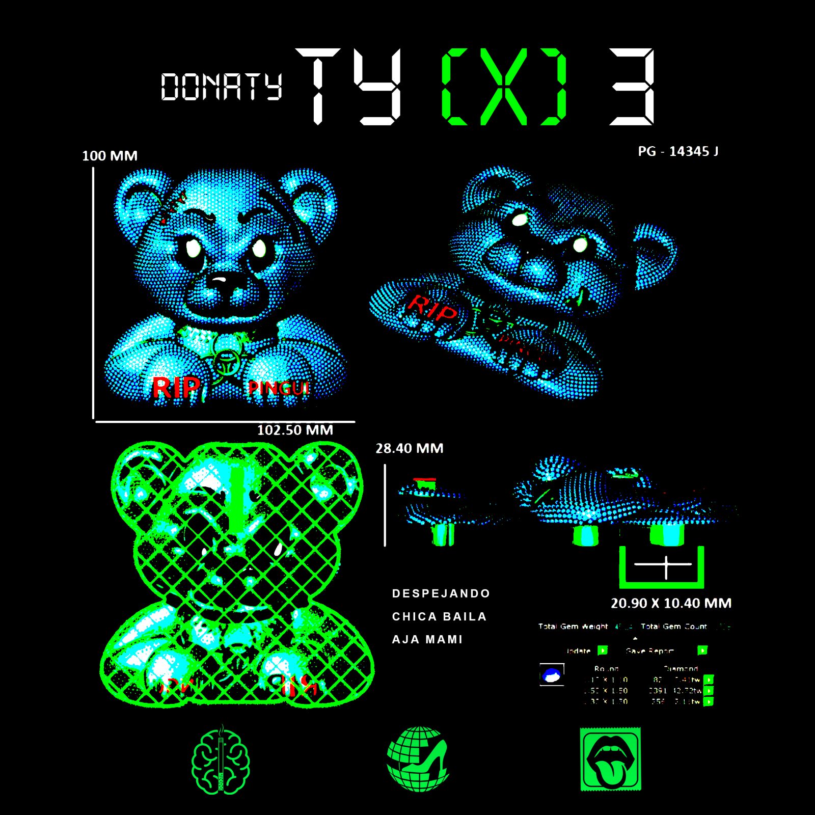 Donaty - TY x 3 (EP)